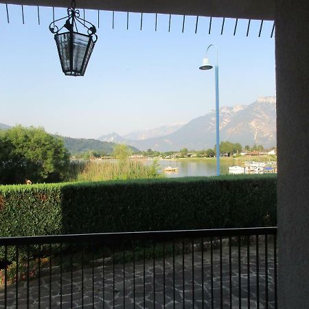 Ferienwohnung La Perla Del Lago Calceranica al Lago Exterior foto