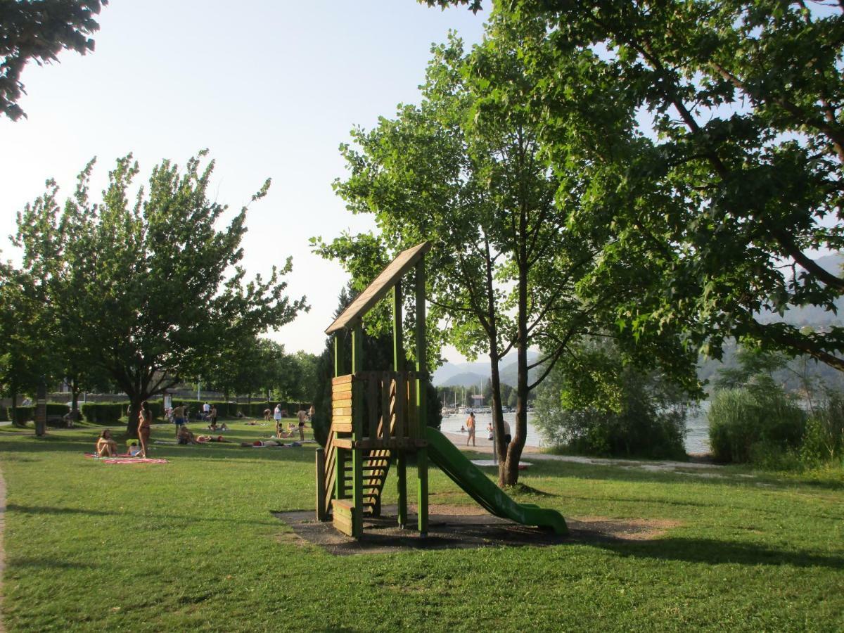 Ferienwohnung La Perla Del Lago Calceranica al Lago Exterior foto